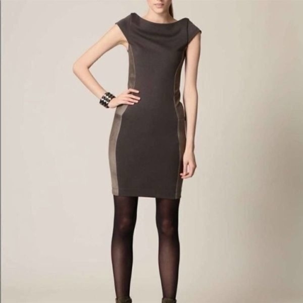 Alice + Olivia Leather Dress